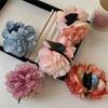 Blooming Peony Hair Clips: New Year's Floral Headdresses & Photo Props In Ancient Hanfu Style.