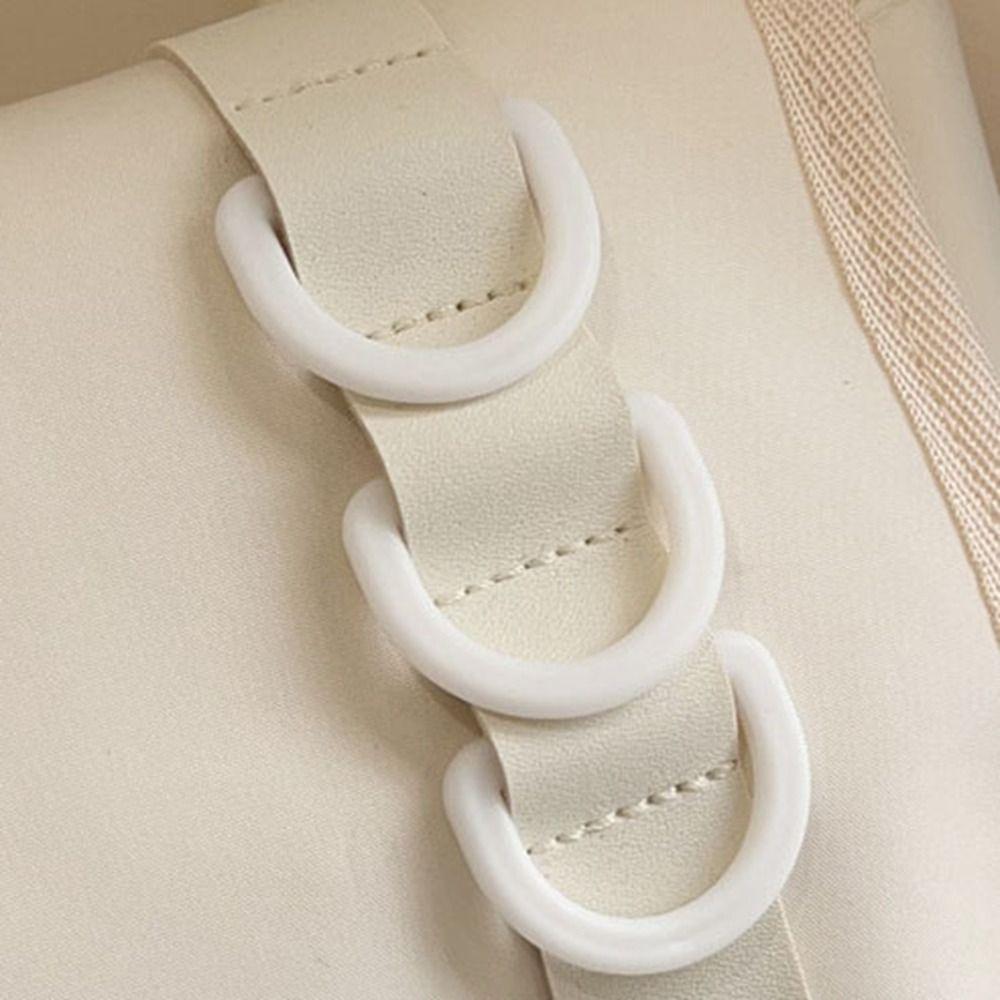 Nylon Transparent Bags Zipper Bag Shoulder Bag Pouch Bag Solid Color Itabag  Travel