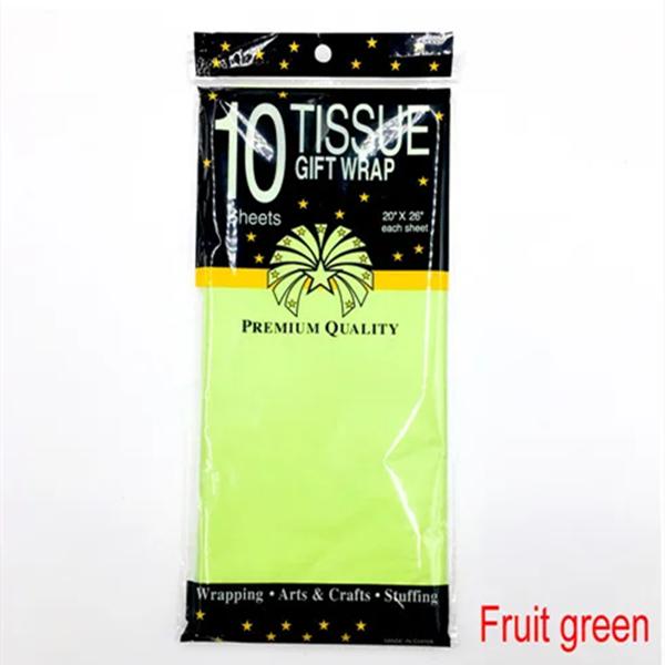 10 unids/bolsa 51x66cm papel tisú papel para envolver flores embalaje de regalo rollo de papel artesanal camisa de vino zapatos embalaje para envolver ropa