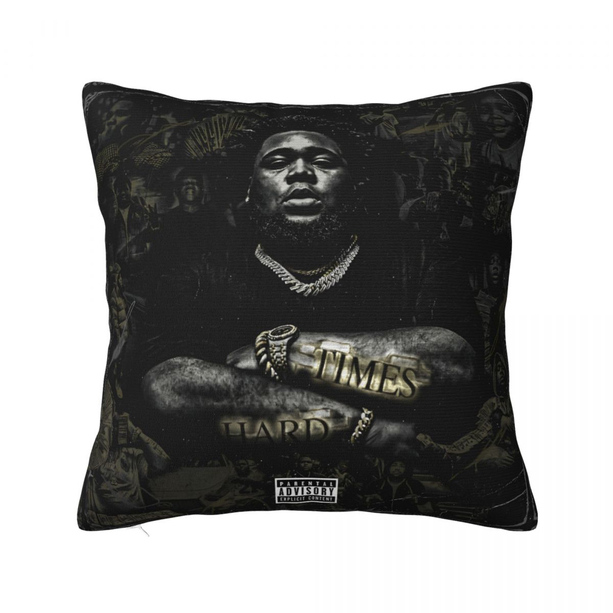 Rapper Rod Wave Square Pillowcases Polyester Sofa Pop Singer Music Cushion Case Cute Decorative Pillowcase 40*40 30cm x 30cm
