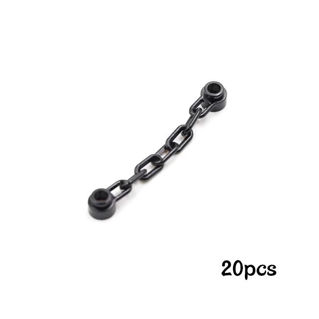 10Pcs/set Chain Bricks Military Building Block City military Scene Accessory MOC DIY Parts 30104 92338 chain Toys For Children