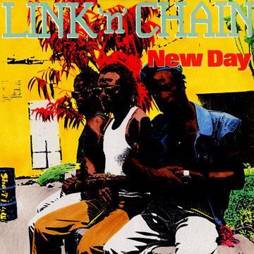 LP Record LINK  CHAIN  New Day RAS3063 Real Authentic  1990 US Reggae Ska  Dub Used