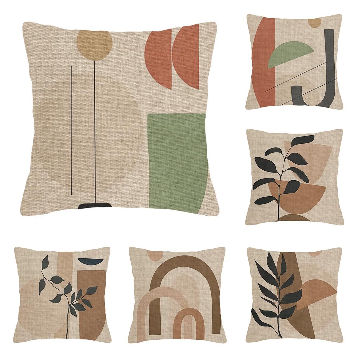 Jessica Chen Unisex Decorative Cushion For Home Living Room Decor Throw Pillowcase Pillow Cover 45*45 40X40cm 60X60cm 45X45cm 50X50cm Persia Retro