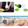 Kitchen Multifunction Garlic And Onion Chopper With Stainless Steel Blade For Home Cooking