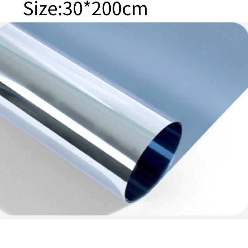 Mirror One Way Window Film Uv Reflective Privacy Tint Foil Home Sticker Glass