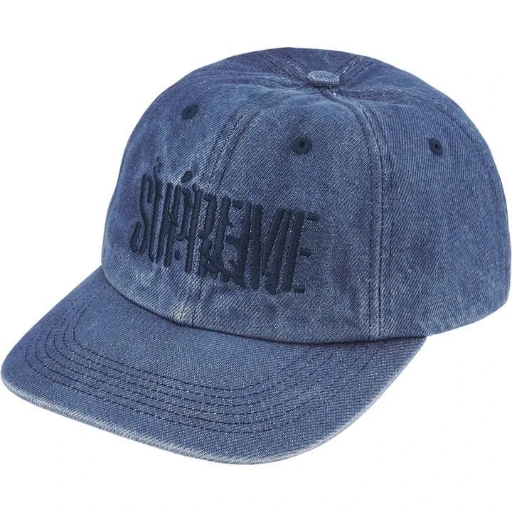 Supreme Splatter 6-Panel Denim One-Size