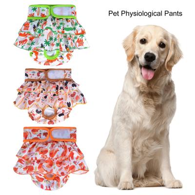 Pannolini per animali domestici Traspiranti Amichevoli per la pelle Altamente assorbenti Resistenti allo sbiadimento Lavabili Anti-molestie Sanitari per cuccioli
