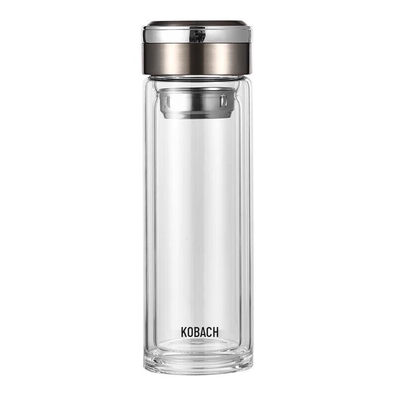 KOBACH Crystal Steel High Borosilicate Double-Wall Glass Cup