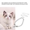 Adjustable Beautiful Pet Collar Cat Necklace with Bell for Most of Dog Cat Supply