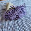 Bouquet Blanket Crochet DIY Thread Set Craft Knitting Set Crafts Creative Handmade Elegant Crochet Starter Kit