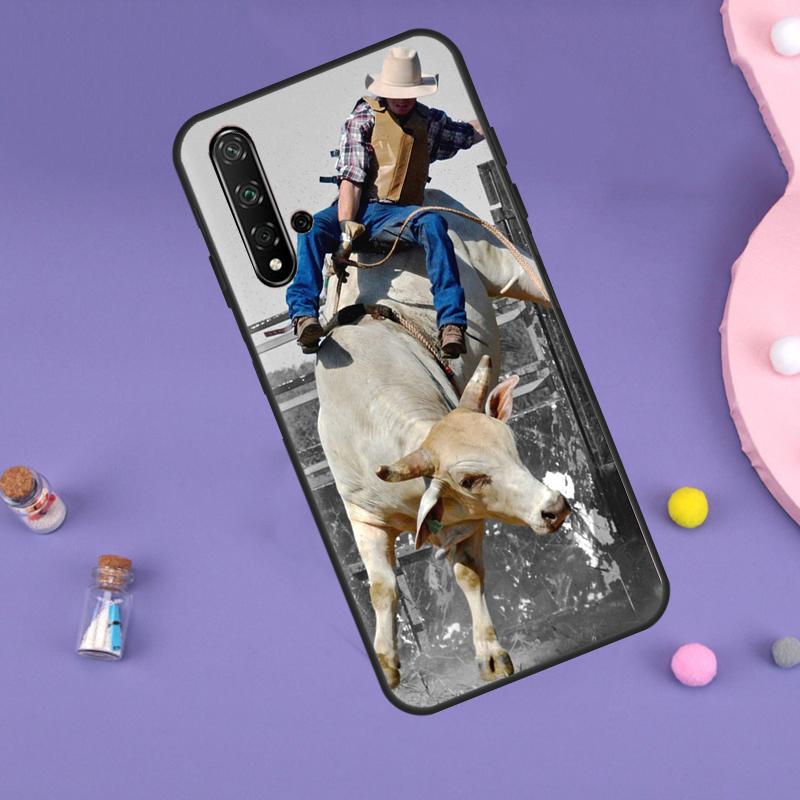 Bullfight Bull Fighter Case For Huawei P30 P20 P40 Lite Nova 5T 11i 8i 3i 9 10 SE 11 Pro Y90 Y70 Y61 Y60 Y91 Cover