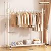 OIMG Foldable Floor Garment Rack