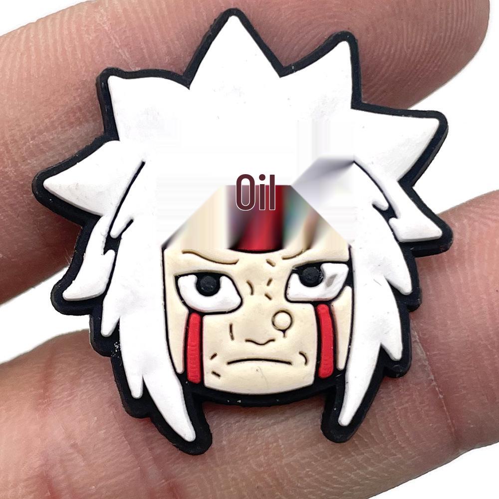 Naruto Anime Detachable Clog Charms - New Style Shoe Accessories for Garden Shoes