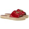 Gucci Slide Slippers Women's Furong Red 573028 BKO00 6433