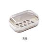 1PC Dustproof Soap Box with Lid No Drill Creative Drainage Design for Bathroom Home Cute Soap Storage Organizer Soap Container