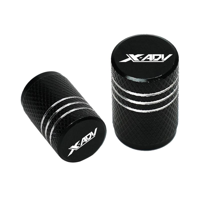 2 Pcs For Honda XADV X ADV X-ADV 750 2018-2024 All Year Motorcycle Accessories CNC Aluminum Wheel Tire Valve Stem Caps Covers ajw256