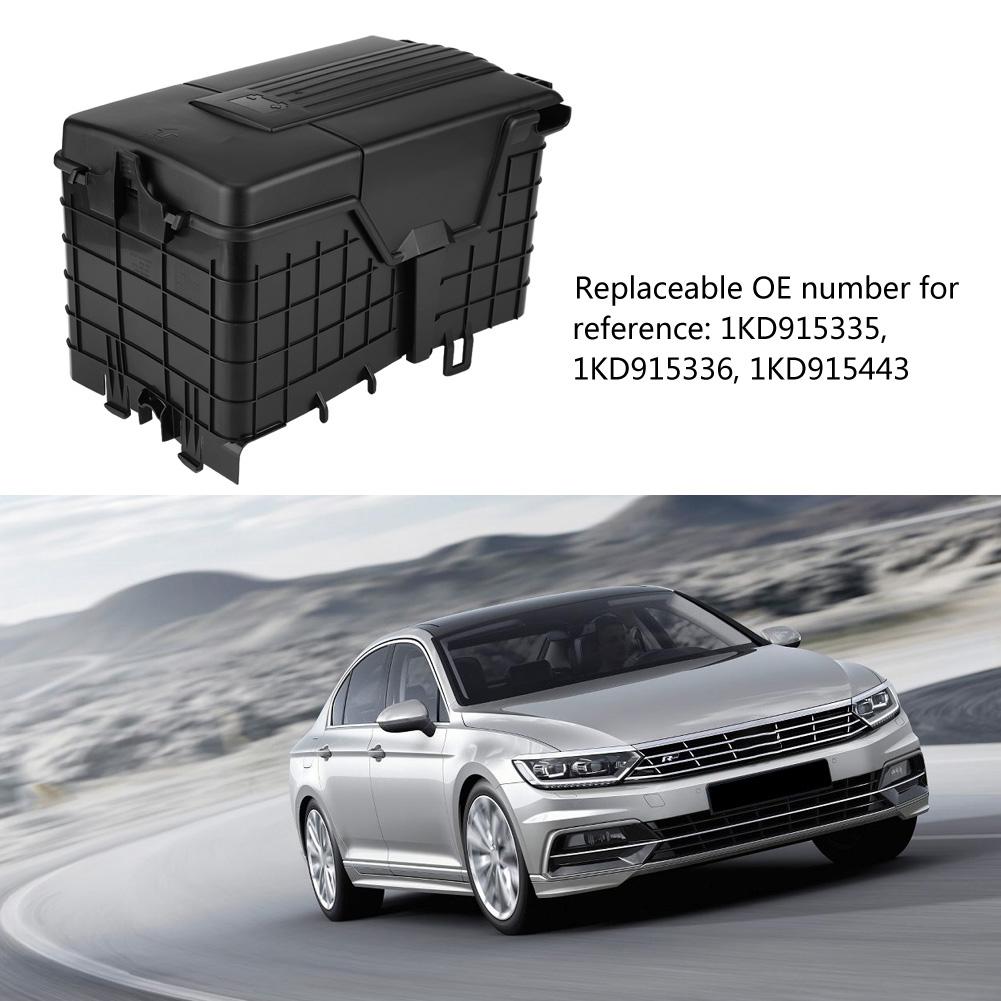 Car Battery Cover Dust Protection Box for Passat B6 Golf MK5 MK6 A3 Seat Leon 1KD915335