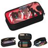 Dandadan Okarun Retro Anime Pencil Cases for Student School Pen Box Pencil Bag Large Capacity Pencil Pouch