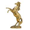 Realistic Horse Figurine Handcrafted Pony Resin Statue Simulated Farm Animal Sculpture Home Office Desktop Decoration Ornament