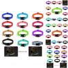 Durable Reflective Neoprene Dog Collar Available In 12 Vibrant Colors And 5 Sizes