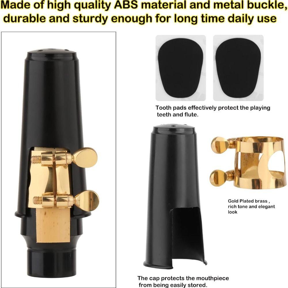 DIY Alto Sax Mouthpiece Kit Instrument Supplies Alto Sax Ligature Saxophone Mouthpiece