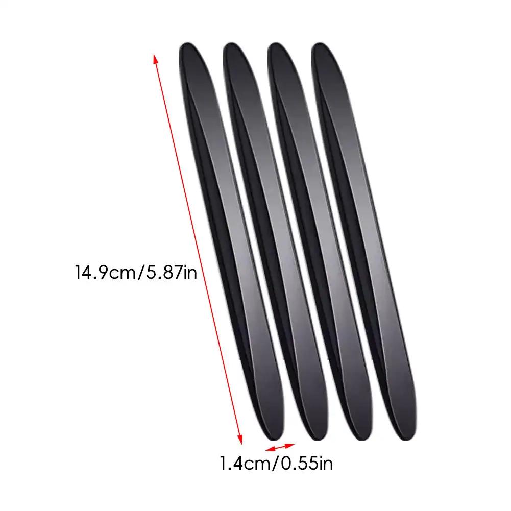 4 Pezzi Striscia Anti-Collisione per Portiera Auto Universale Invisibile Protezione Bordo Graffi Protezione Auto Adesivi Striscia Decorativa Accessorio Auto