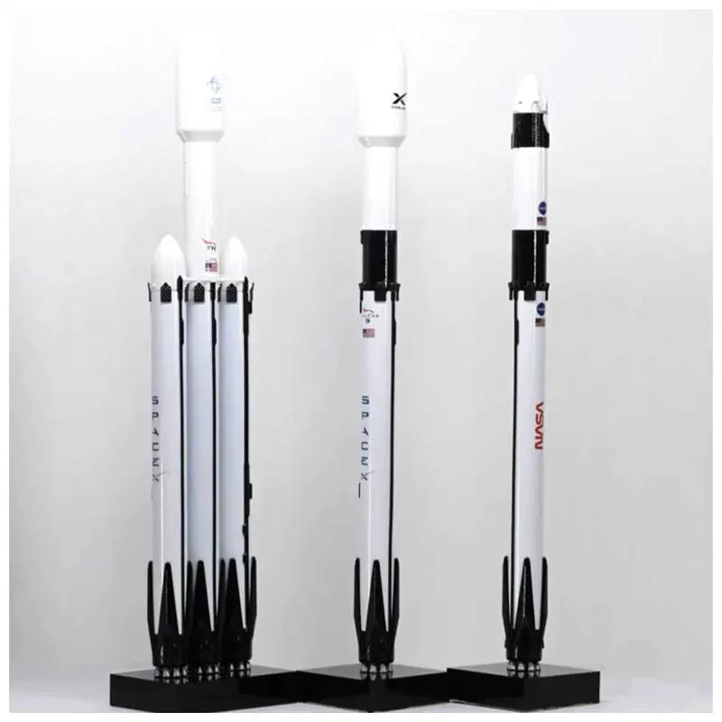 1:233 Falcon 9 Falcon 9 Dragon Těžký Falcon 1:375 Kovový odlévaný model rakety Starship Dekorativní sbírka
