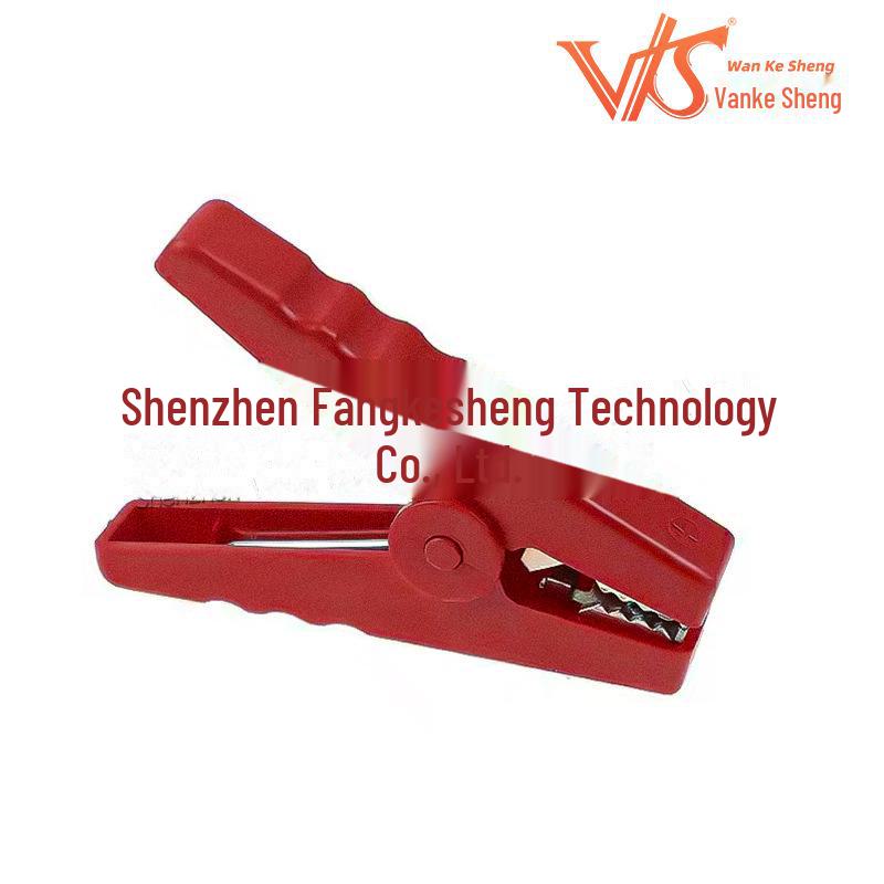 100A Fully Enclosed High Voltage Resistant Crocodile Test Clip for Emergency Starts and Charging