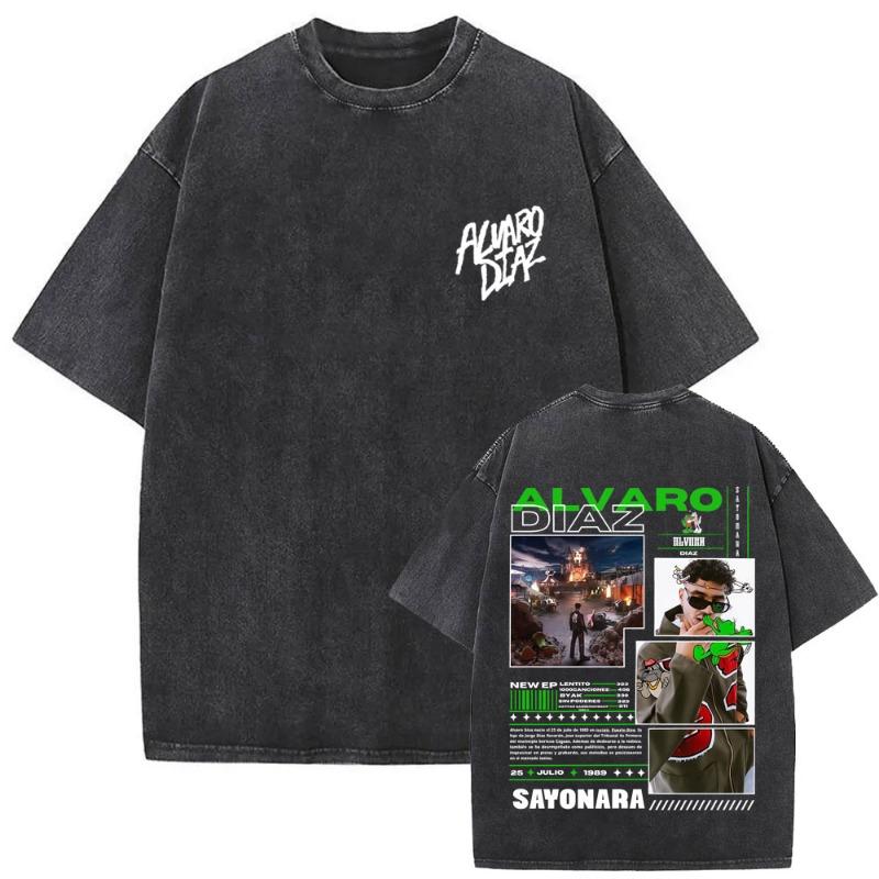 Rapper P-Pubblica i Vestiti da Uomo Lavaggio Vintage di M-Malone 2024 Maglietta Homme Magliette Grafiche Uomo T-Shirt da Uomo Ropa Hombre 50804