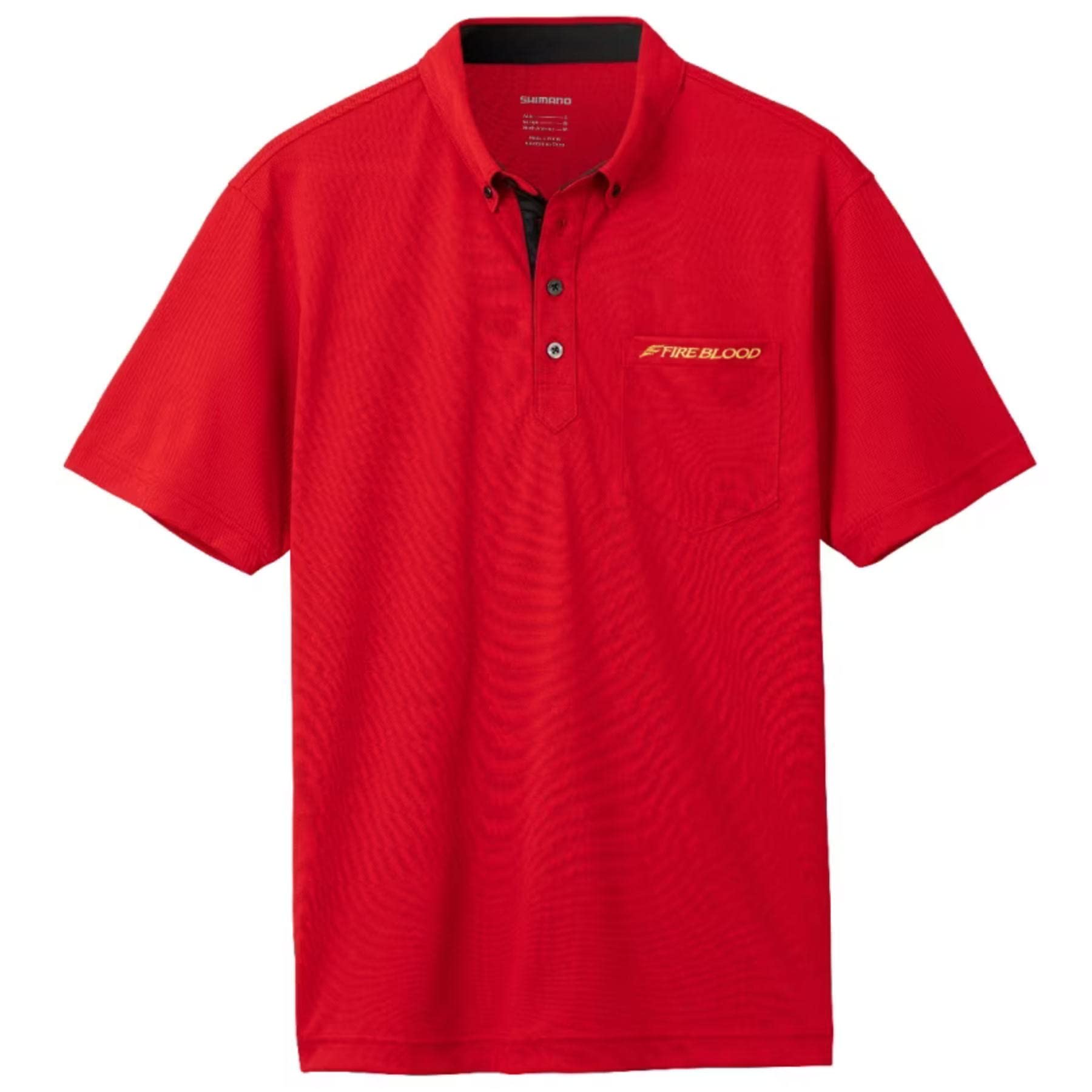 

SHIMANO Limited Pro Polo Shirt Blood Red M SH-123W
