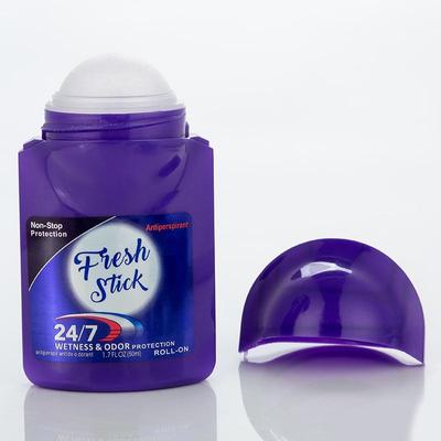 50ml Ball Body Lotion Antiperspirant Stick Underarm Deodorant Roll On Bottle Fragrance Smooth Dry Pheromone Refreshing