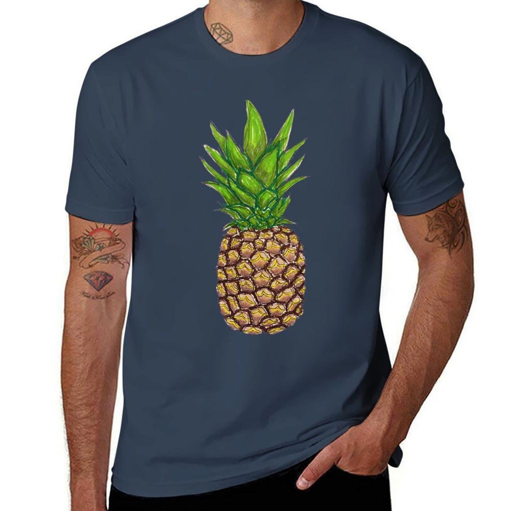 Pineapple Tshirt Breathable Gym Short Sleeve Tshirt