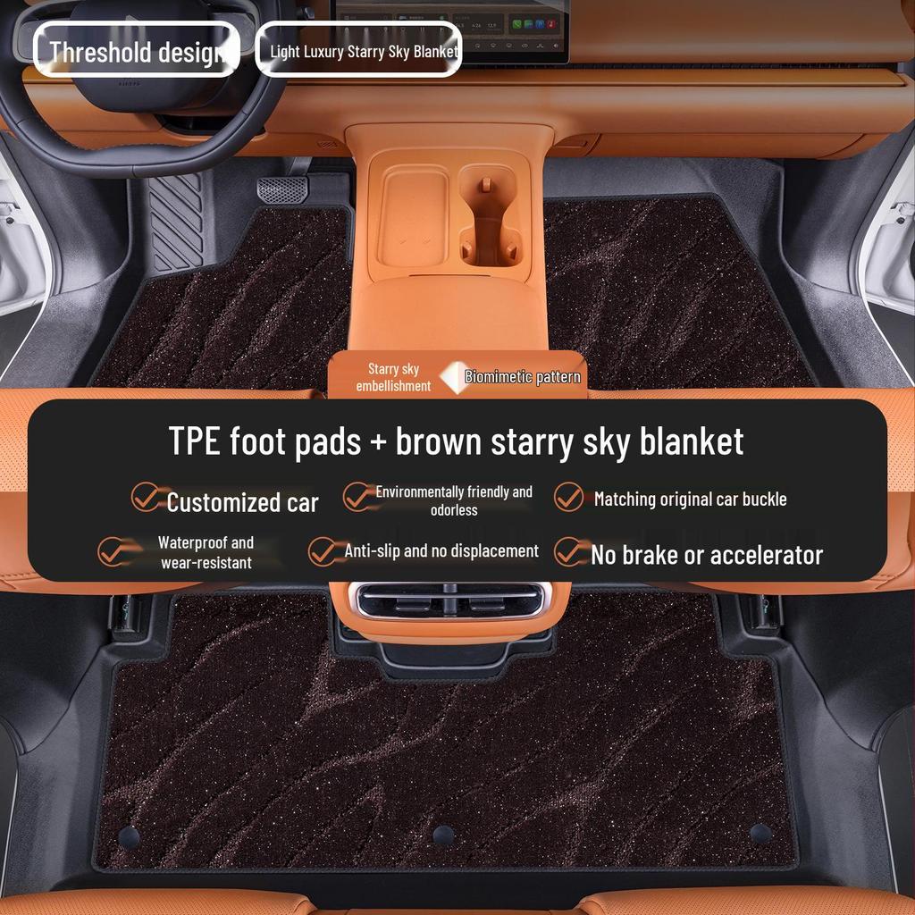 Leapmotor C10 2026 TPE Floor Mats - Full Coverage Car Interior Accessories