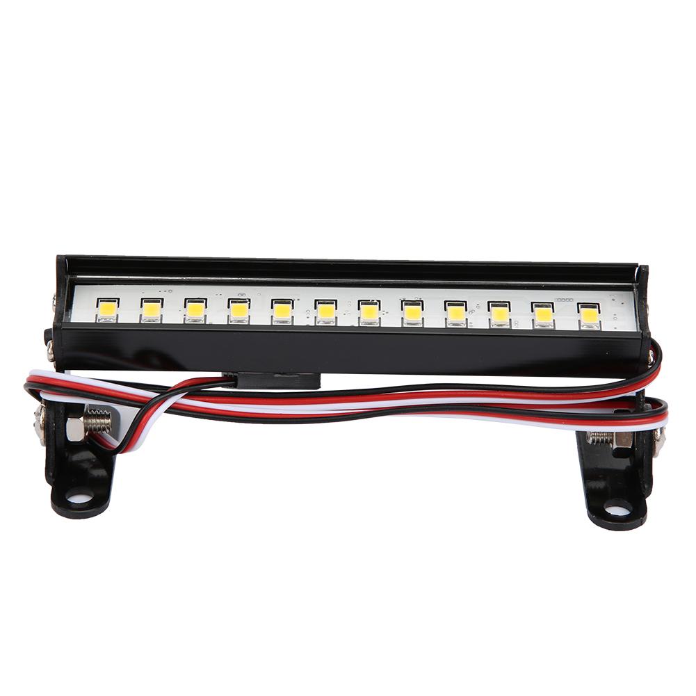 

93mm Car Roof Light 15 LEDs Modification Accessory Fit for 116 112 RC Car Model