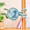 Fan Portable Desktop Folding Fan,Outdoor Baby Stroller Handheld Fan, Summer Mute Small Multifunctional Octopus Mini Fan