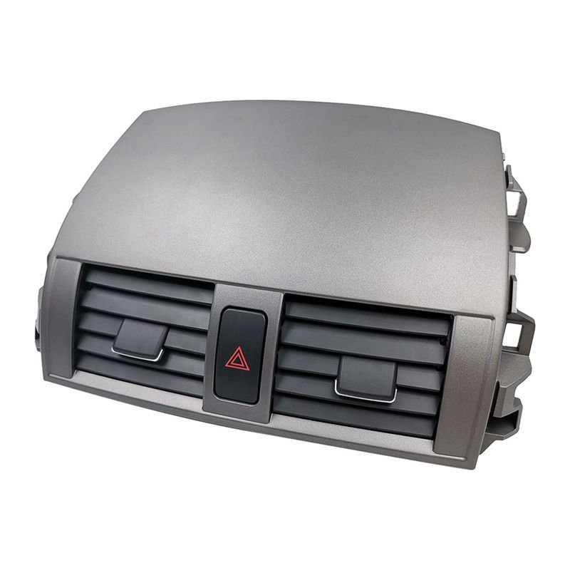 F9-Car Center Dash A/C Outlet Air Vent Panel With Emergency Switch For Toyota Corolla 2008-2013 55670-02160 55663-02060