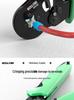 Needle-type Tube Terminal Crimping Pliers, Multi-functional Four-sided Cold Press for Electricians