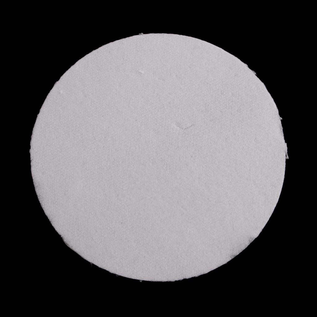10 pz 115mm Diam Coperta Isolante in Fibra Ceramica Carta per Piatto Forno a Microonde Thinfire Artigianato Fai da Te