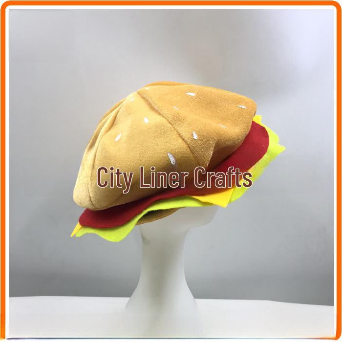 Reiner Craft Geschenke Lustiger Hamburger Hut für Halloween oder Ostern