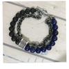 Retro Beaded Bracelet Iron Chain Bracelet Men's Bracelet