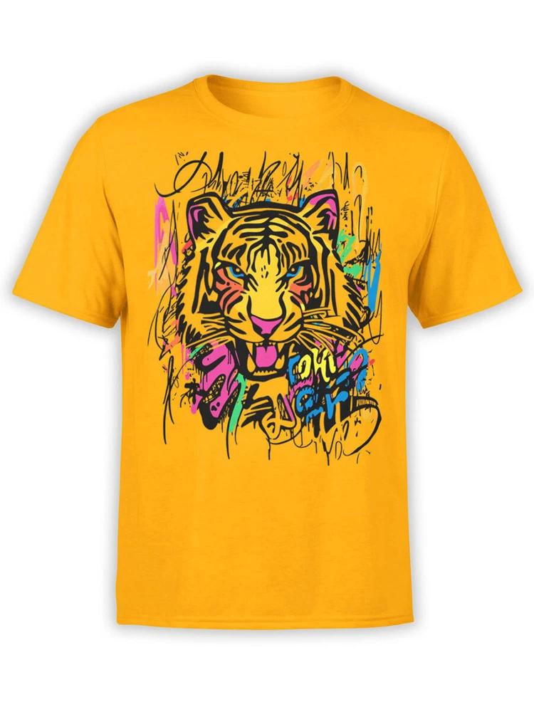 Tiger Tshirt Collection Graffiti Tiger Tshirt Unisex S