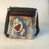 Ethnic Elephant & Butterfly Embroidered Crossbody Bag - Women's Cultural Canvas Shoulder Accessory