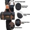 Waxed Canvas Tool Roll Up Bag 15 Pockets Canvas Tool Organizer Heavy Duty Tool Roll  Repair Work