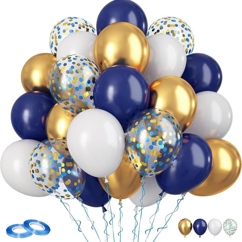 30-Piece Matte Balloon Set for Birthdays and Weddings, Vacuum-Packable