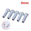 5 Stück Fitnessstudio Seilzugmaschine Stopper Kabelkugelanschlüsse Drahtanschlussverbindungsstücke Für Durchmesser 5mm 6mm Kabel Fitnessgeräte
