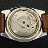 AUTOMATIC VINTAGE SEIKO 5 JAPAN 6119C MENS ARABIC SILVER DIAL WATCH A702445-5 R124-a702445