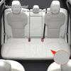 AABLU1 For Tesla Car Cushion Nappa Leather Breathable Non-slip Car Seat High Rebound Pad Seat Cushion Four Seasons Universal Auto Seat