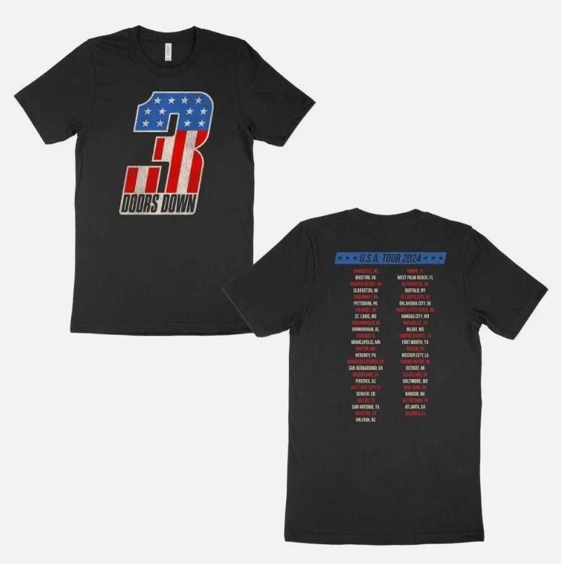 

Vintage 3 Doors Down Brad Arnold Tour 2024 T-Shirt, Tribute Tee, FAST SHIP XL