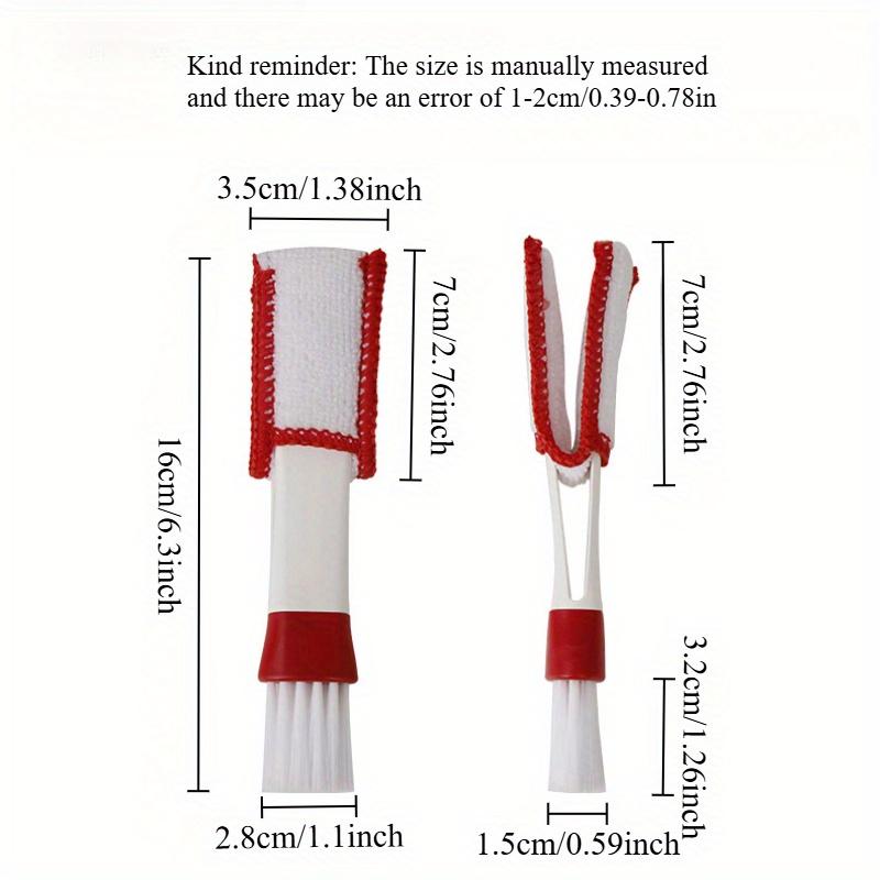 Car Air Vent Cleaning Brush Durable Flexible Multi-Purpose Auto AC Vent Dust Cleaner Tool for Car Interior Detailing Tools Brush