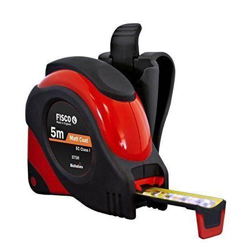 Tape Measure - Fisco - BT5M - 5m - Red - Tools and Accessories
